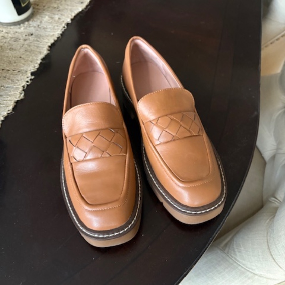 Nordstrom loafer NWT cognac